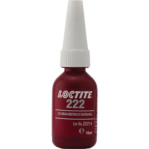 LOCTITE Schroefslot lage sterkte 222, 10ml doseerfles 267358 NIEUW