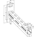 Fischer Auslegekonsole ALK zu FLS-System, Profil 30/31...