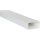 UPMANN plat buissysteem 100 110 x 53 mm, wit lengte 1,0 m met mof 66851 NIEUW