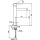 Wastafelmengkraan Evelia 170 mm projectie zonder afloop chroom TTP0354021 NIEUW