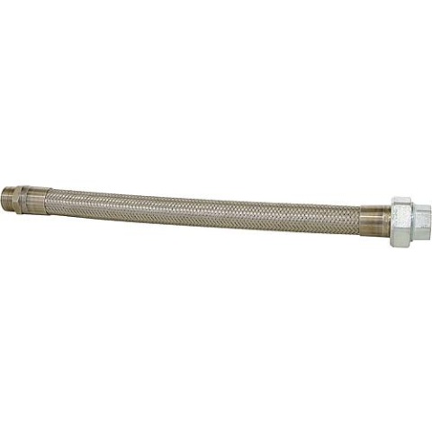 AZ Intec corrugated stainless steel hose with threaded connections R 3/8 Length 300 mm New