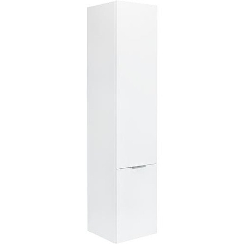 Armoire haute Evenes série MBF 2 portes blanc brillant butée droite 350x1625x370mm Nouveau