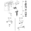 GEBERIT Panzerschlauch zu Artline UP-SPK 240.329.00.1 NEU