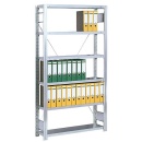 REGALWERK Basic office shelving, pluggable 5 file levels,...