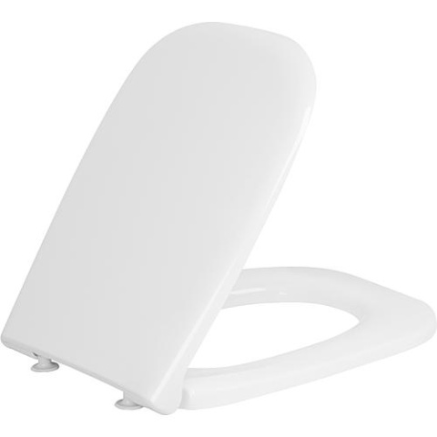 Siège de WC DURAVIT D-Code Softclose, blanc pour Compact WC 67390099 NOUVEAU