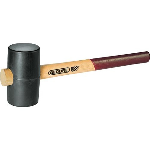 GEDORE Habero rubber mallet, hard with ash handle, 75 mm Art.No. 226 E-3 8825930 NEW