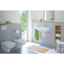 DURAVIT lavabo D-Code 550 mm con sfioratore, 1 foro per...