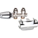 HEIMEIER Multilux valve set, incl. Designline cladding+thermostatic head DX, white NEW