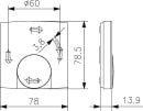 alre Raumtemperaturregler RTBSB-201.202 für 24V mit Öffner, Absenkung MA302100 NEU