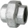 Hermann Schmidt malleable cast iron fitting galvanised No.330 Screw connection, flat sealing d = 3 New