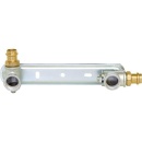 Braun gasmeter aansluitplaat tweedelig DN 25 met...