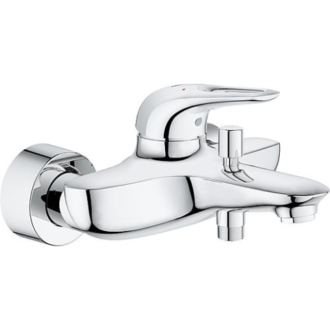 GROHE Mitigeur AP pour bain Eurostyle saillie 185 mm chromé levier ouvert 33591003 NOUVEAU