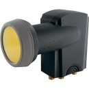 SCHWAIGER Digital Quattro LNB Lichtgrijs RAL 7035 40mm/...