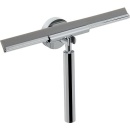 Shower squeegee with wall bracket chrome-plated brass...