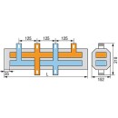 WS-Kesselverteiler Typ HVI-2 2 Heizgruppen 1mit...