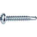 Panhead drill screws form M, DIN7504, A2, 3,9x25mm,...