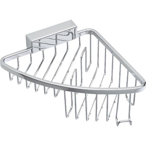 Evenes Douche Vloeistofmandje Iris² BxHxD:164x54/30x184mm Metaal verchroomd Nieuw