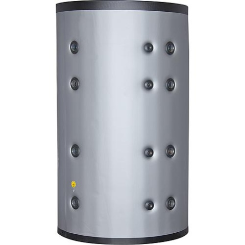 TML buffer tank PF 4000, without heat exchanger, capacity 3792 litres, colour insulation silver New