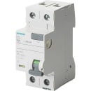 Siemens RCD, 2-biegunowy, typ A, 25A, 30mA, 5SV3312-6...