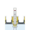 Distribuidor de plástico para FBH compl. para 8 grupos 6716H1 NUEVO