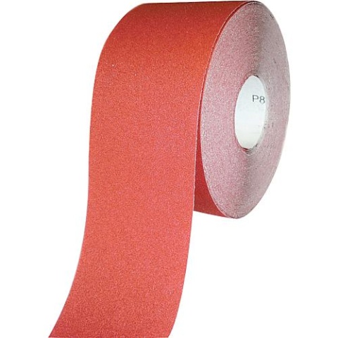 WEFRA Papier abrasif corindon 110mm/50m , grain A80 1 rouleau 611115018 NOUVEAU