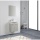 evenes set de baño para invitados Mini 50 Gris Nube 500 x 620 x 400 mm 21052-57-GN NUEVO