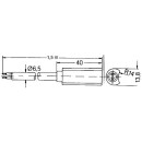 EBERLE Rohranlegefühler F892 002 -40...120°C 1,5m/Silicon 52892000002 NEU