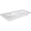 Evenes doppio lavabo TRENDY LxHxP:1210x155x510mm con 2...