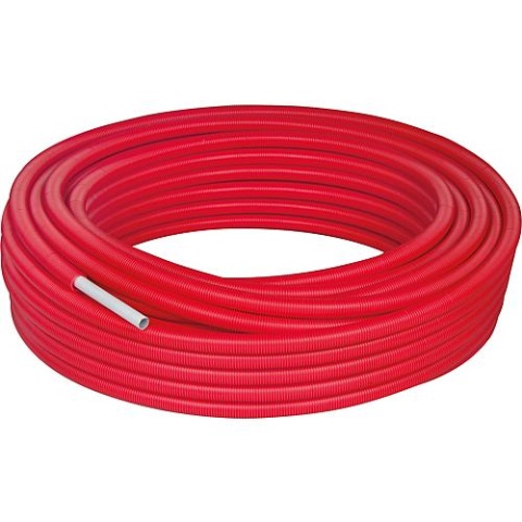 Jansen WS Mehrschichtverbundrohr PE-RT im Schutzrohr rot, 16 x 2mm, Rolle a 50m NEU