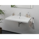 evenes Lavabo TRENDY LxHxP: 610x115x510 mm 1 foro per...