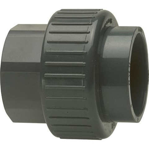 PVC-U - Adhesive fitting Pipe fitting, 40 mm x 11/4"" 621.50.32.40.11/4 NEW