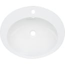 Lavabo da incasso Alape EB.O600H 600 x 500 mm, bianco...