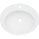 Lavabo da incasso Alape EB.O600H 600 x 500 mm, bianco...