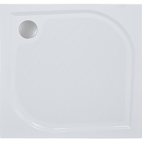 Plato de ducha EBBY Cuadrado AnxAlxP: 1000x38x1000 mm fundición mineral antideslizante blanco 623539102003 NUEVO