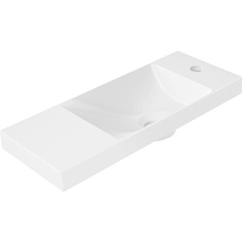 EDERA design top WC AnxAlxP: 550x106x220 mm fundición mineral blanco 623535060103 NUEVO