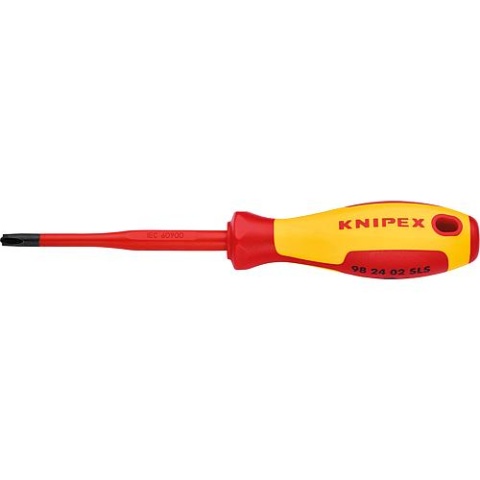 KNIPEX Schroevendraaier Slim PH2 en zzl. geschikt voor plus/min klemschroeven 98 24 02 SLS NIEUW