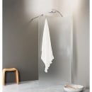 Evenes Inloop glazen douche met ETC en wandprofiel+stang...