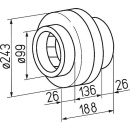 Helios Radial Tube Fan RR 250 C 5660 NEW