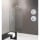 Evenes Walk-In glass d. w. ETC flush. Herrajes de pared+varilla 680x2000x8mm ESG tr Nuevo