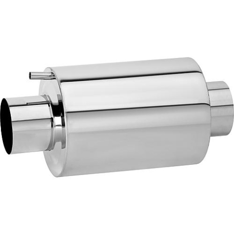 KUTZNER + WEBER exhaust silencer stainless steel type AGS 500/150, total l.720mm 150 mm connection pipe 2000014 NEW