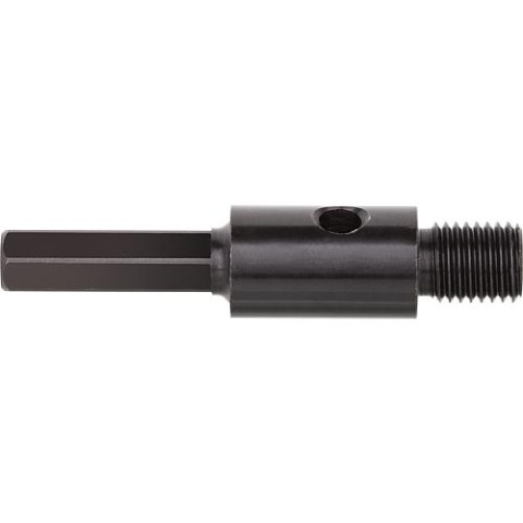 Schacht zeskant SW11 lengte 100mm, M16, zonder centreerboor Nieuw