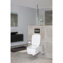 evenes WC-seat Ribeira,white,softclose, made of duroplast,stainless steel hinge NEW