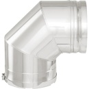 SEM double-walled flue system 90° bend, DN250, for...