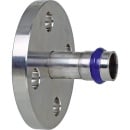 Stainless steel press fitting V-contour transition flange...